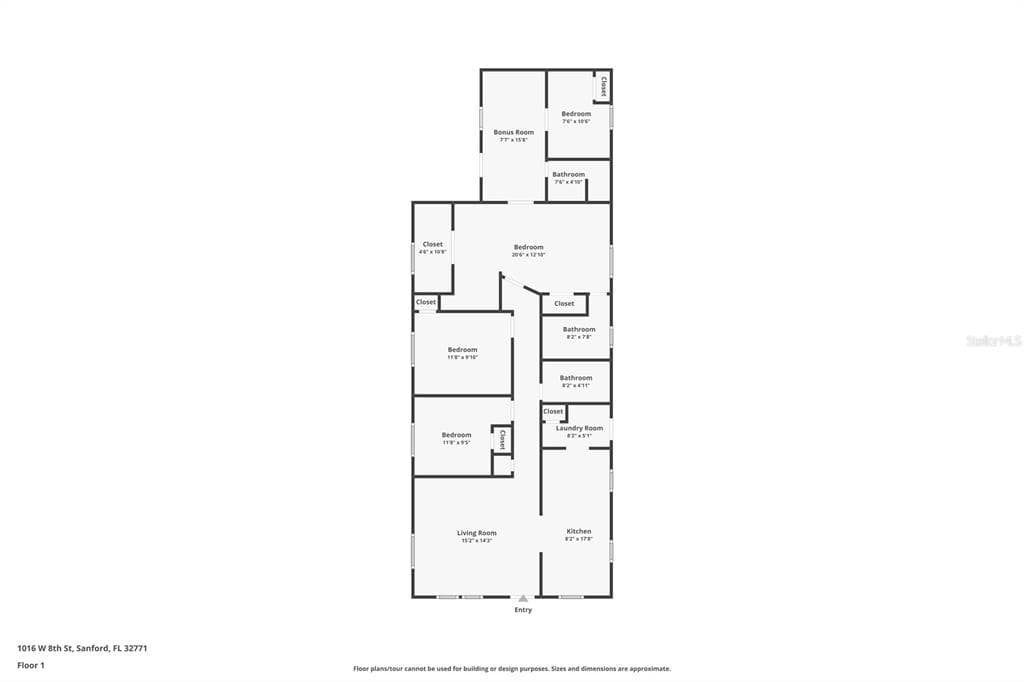 1016 W 8TH STREET, SANFORD, FL 32771 — zdjęcie 2