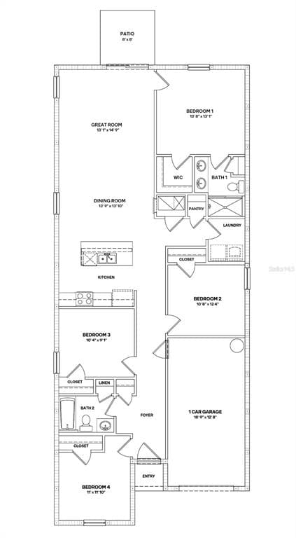 1661 14TH STREET S, ST PETERSBURG, FL 33705 — zdjęcie 2