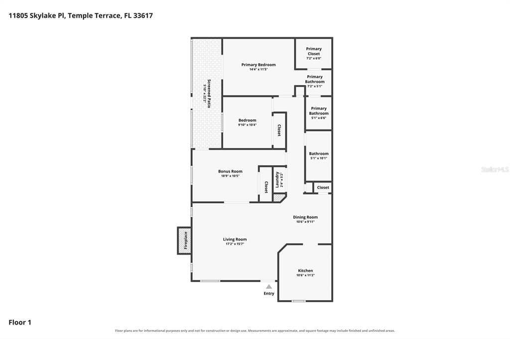 11805 SKYLAKE PLACE # C, TAMPA, FL 33617 — zdjęcie 3