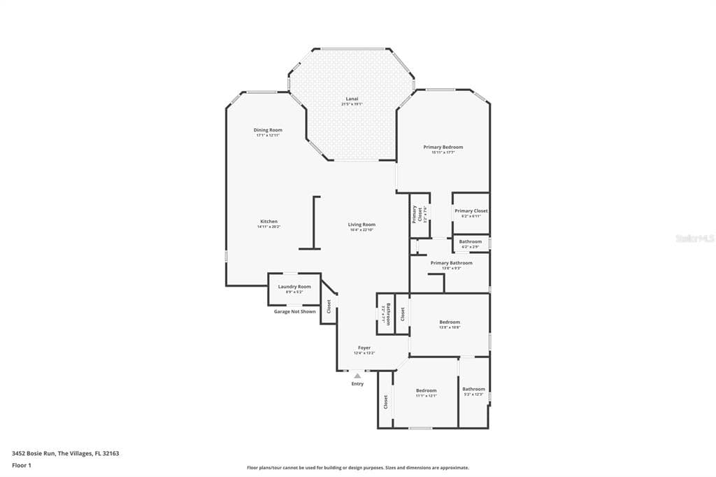 3452 BOSIE RUN, THE VILLAGES, FL 32163 — zdjęcie 3