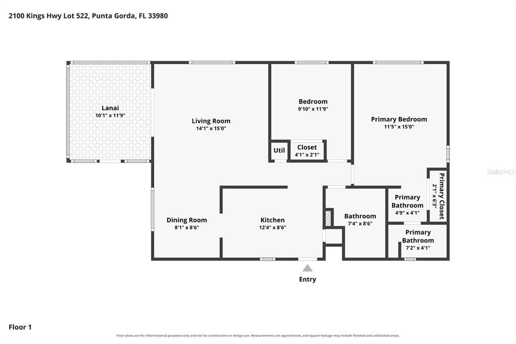 2100 KINGS HIGHWAY # 522, PORT CHARLOTTE, FL 33980 — zdjęcie 2