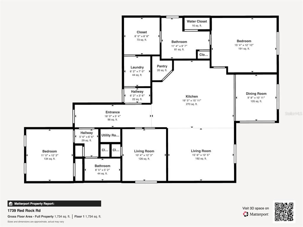 1739 RED ROCK ROAD, NEW SMYRNA BEACH, FL 32168 — zdjęcie 3