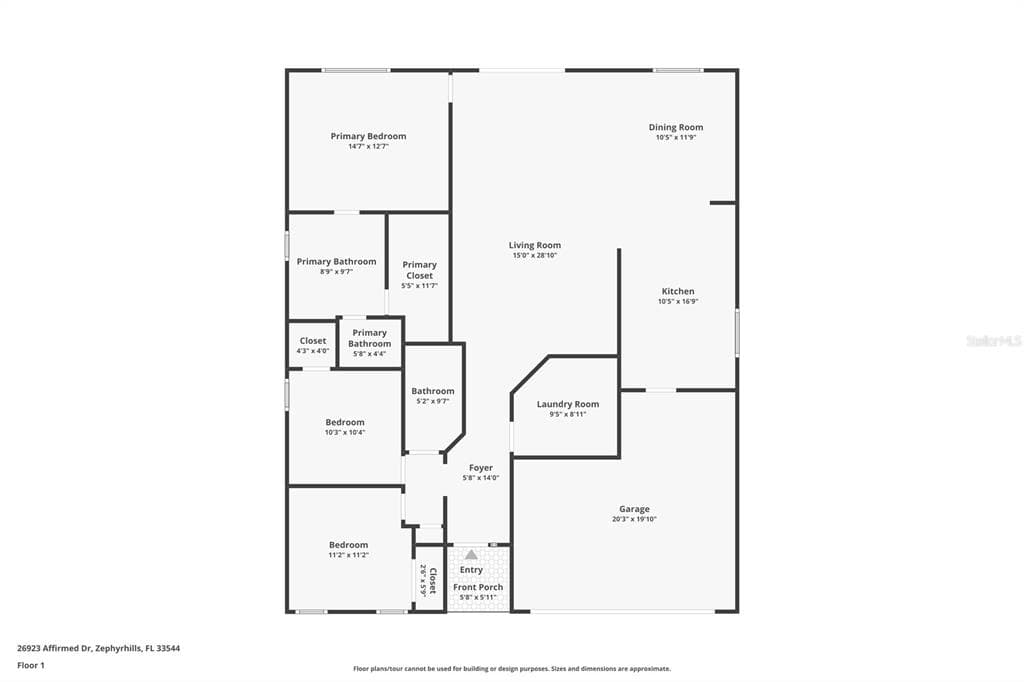 26923 AFFIRMED DRIVE, WESLEY CHAPEL, FL 33544 — zdjęcie 2