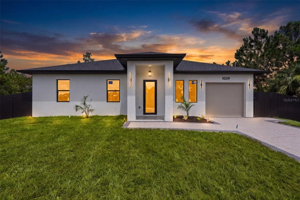 1039 BASSINGER AVENUE S, LEHIGH ACRES, FL 33974 — zdjęcie 2