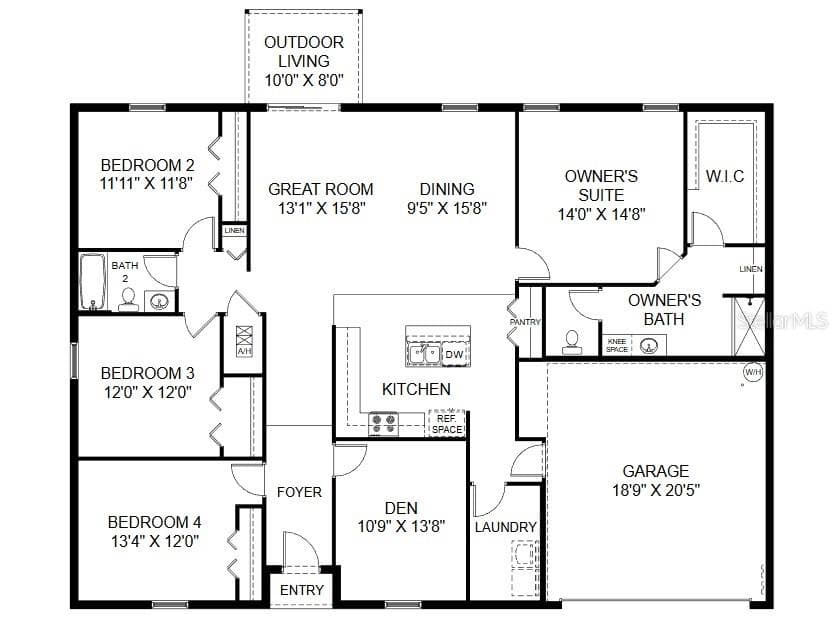 312 BASS COURT, POINCIANA, FL 34759 — zdjęcie 2