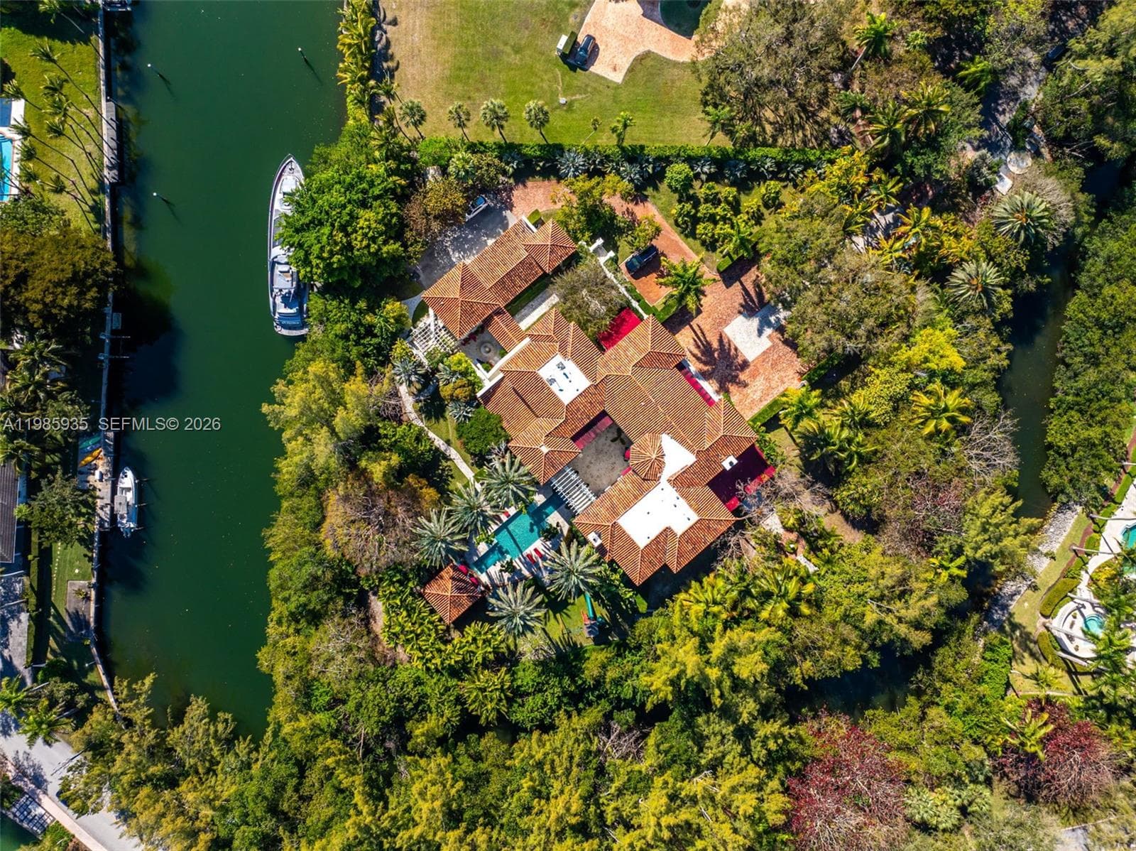 9401 Journeys End Rd, Coral Gables, FL 33156