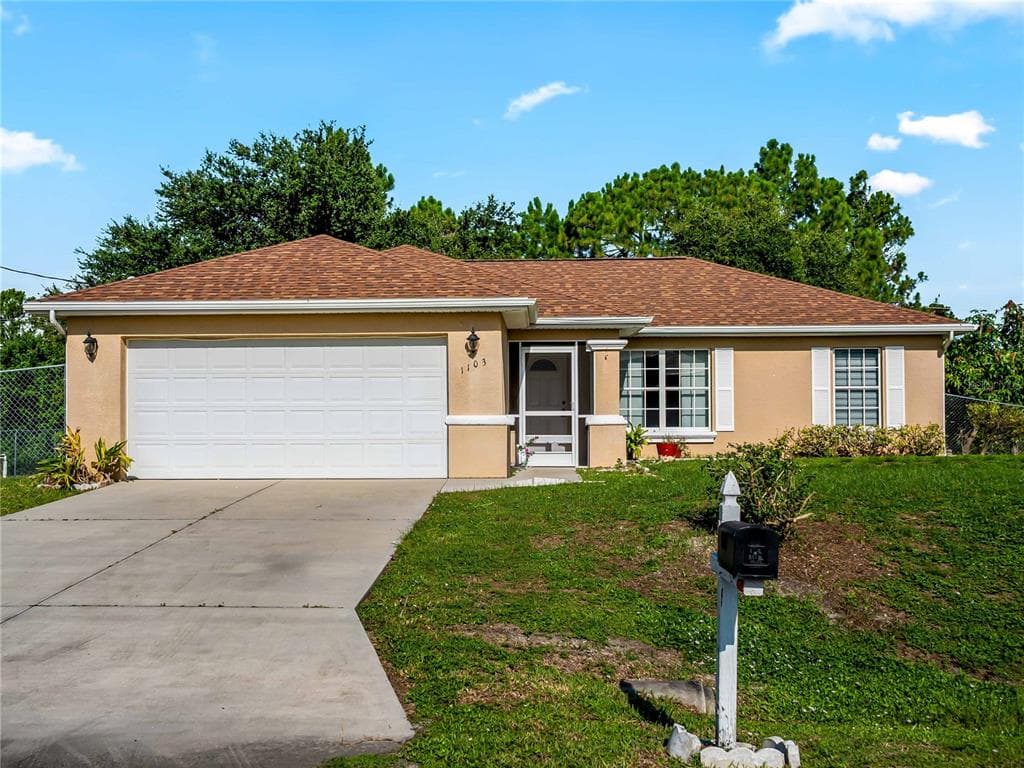 1103 LEE AVENUE, LEHIGH ACRES, FL 33972