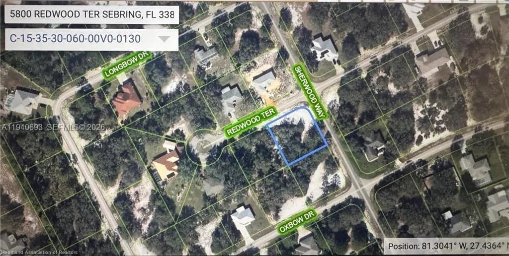 5800 Redwood Ter, Sebring, FL 33876